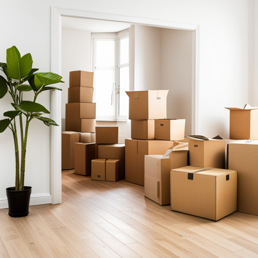 packing kitchen for a move